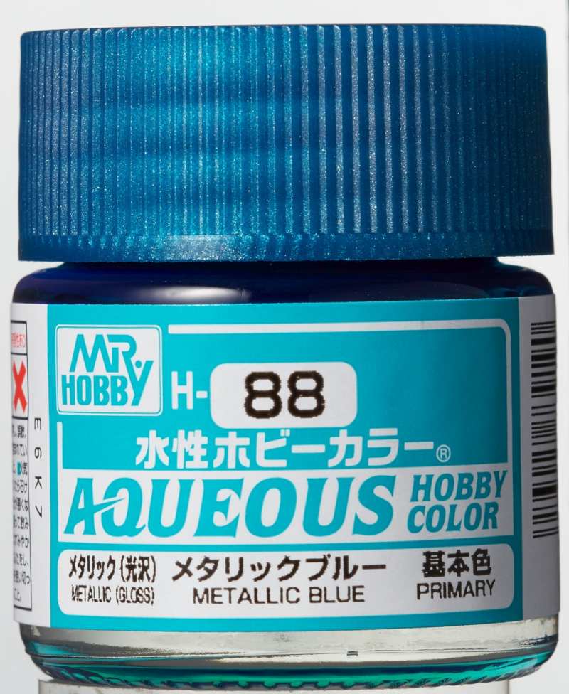 Mr. Hobby Aqueous Hobby Color Metallic Blue (Gloss)