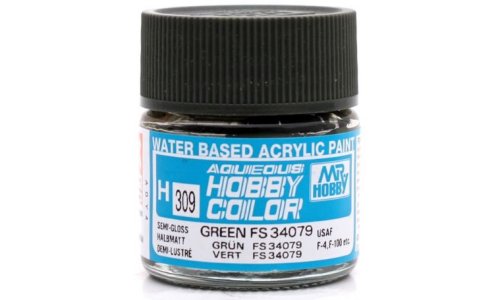 Mr. Hobby Aqueous Hobby Color Green FS 34079 (Semi-Gloss)