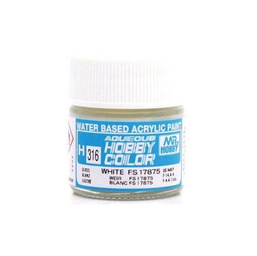 Mr. Hobby Aqueous Hobby Color White FS 17875 (Gloss)