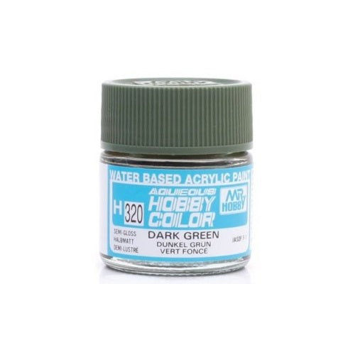 Mr. Hobby Aqueous Hobby Color Dark Green (Semi Gloss)