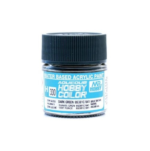 Mr. Hobby Aqueous Hobby Color Dark Green BS381C/641 (Semi-Gloss)
