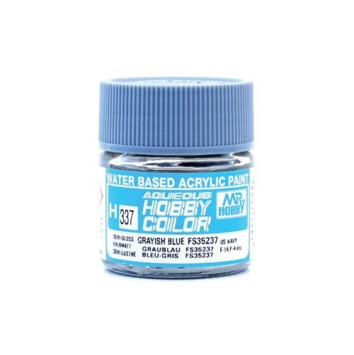 Mr. Hobby Aqueous Hobby Color Grayish Blue FS35237 (Semi-Gloss)