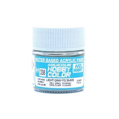 Mr. Hobby Aqueous Hobby Color Light Gray FS36495 (Semi-Gloss)