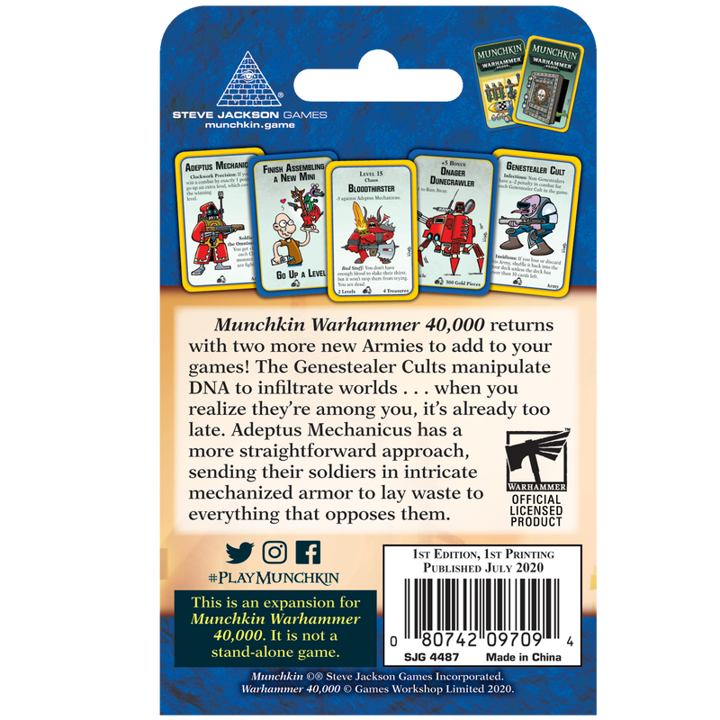 Munchkin Warhammer 40,000 - Cults and Cogs
