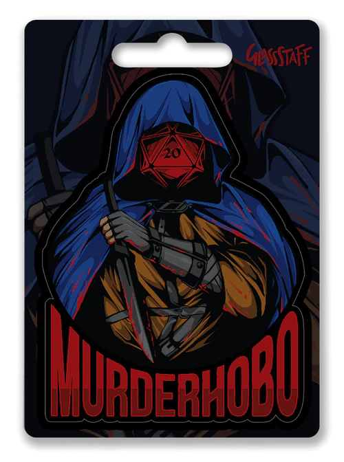 GlassStaff Sticker - Murderhobo