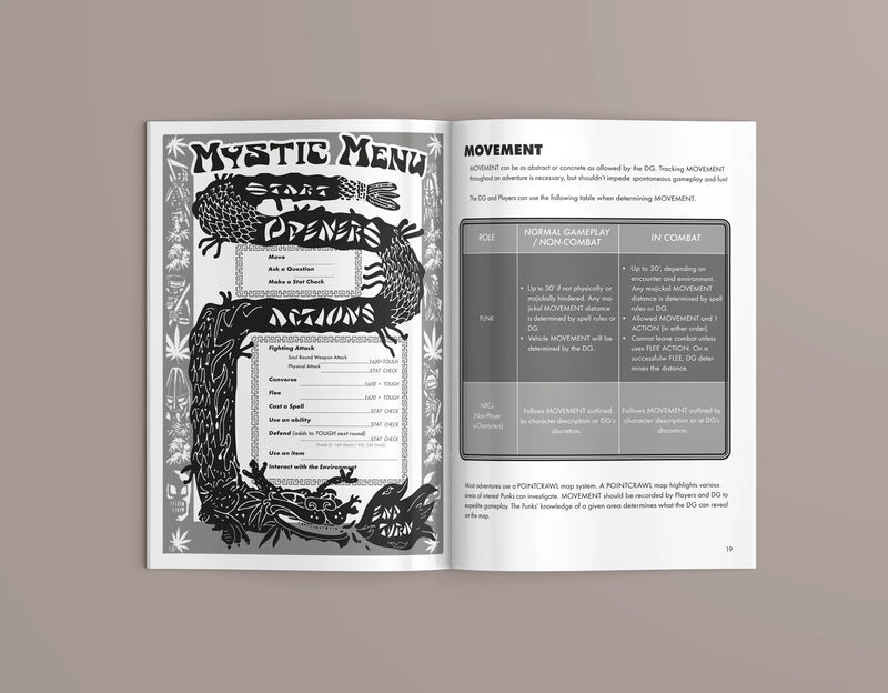 Mystic Punks Quickstart Rules