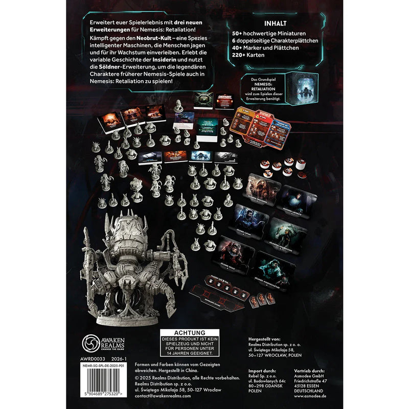 Nemesis: Retaliation - Stretch Goals