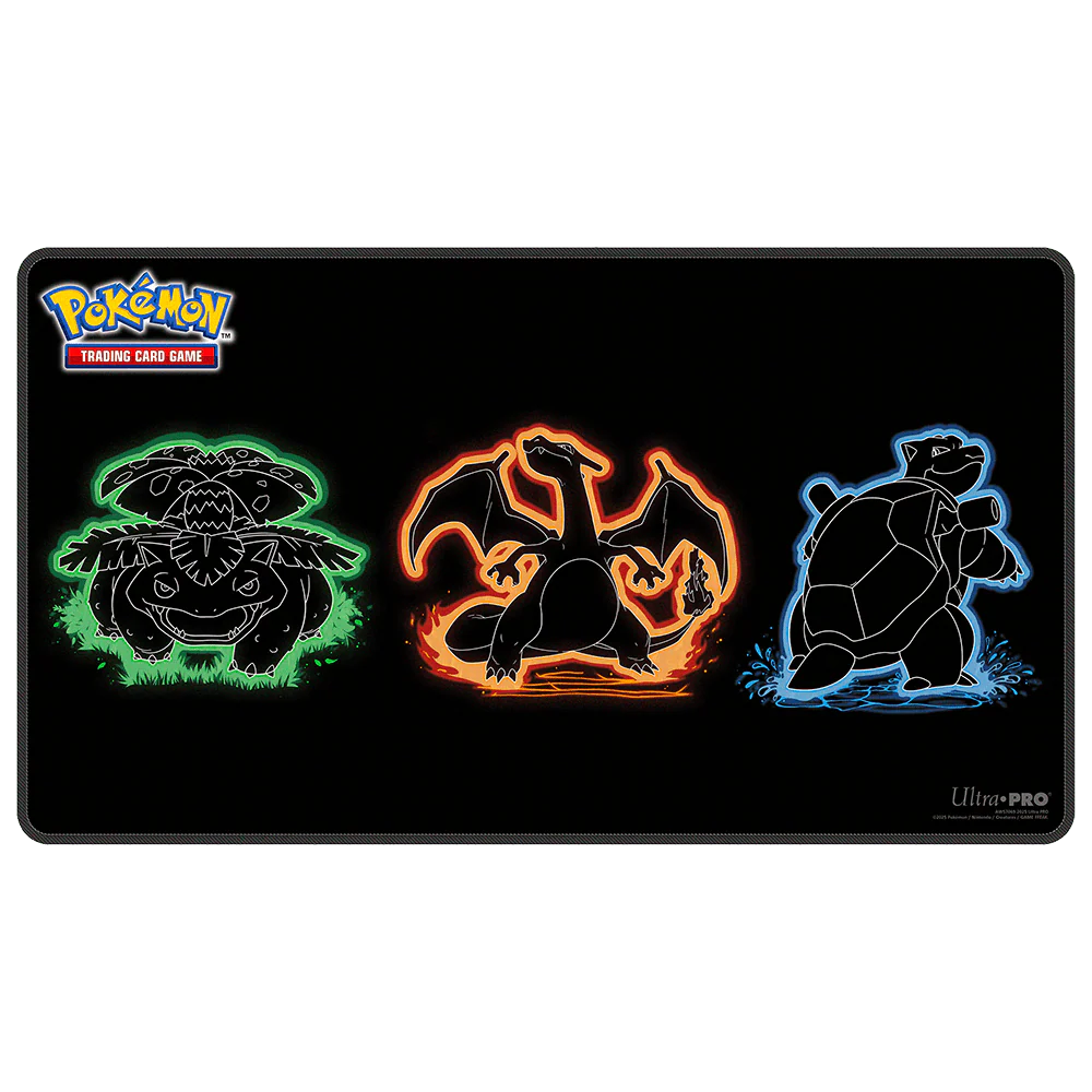 Ultra Pro - Neon Kanto Foil Playmat for Pokémon