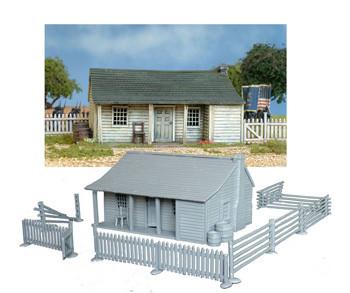 Perry Miniatures American Civil War: North American Farmhouse 1750-1900
