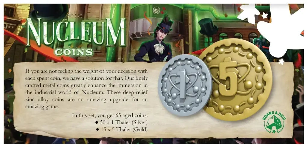 Nucleum: Metal Coins