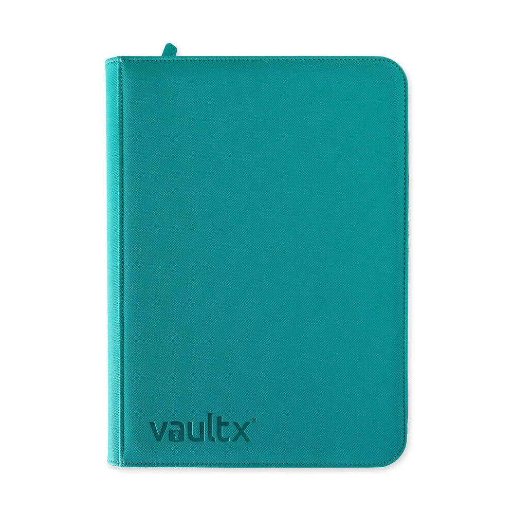 Vault X 9-Pocket Exo-Tec Zip Binder - Ocean Blue