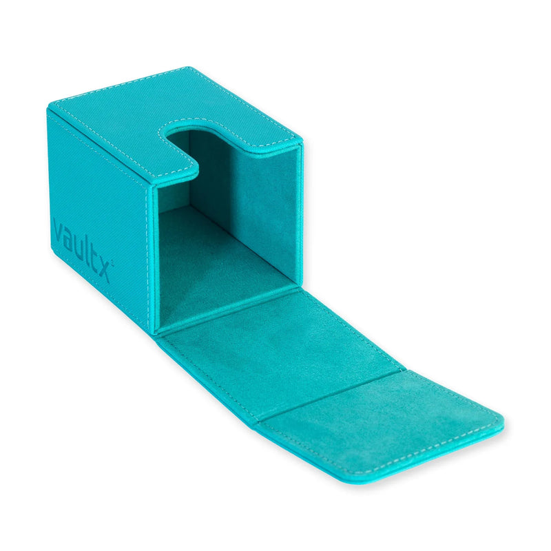 Vault X Exo-Tec Toploading Deck Box 80+ - Ocean Blue/Teal