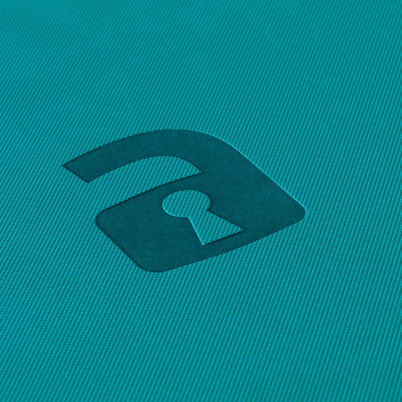 Vault X 12-Pocket Exo-Tec Zip Binder XL - Ocean Blue/Teal