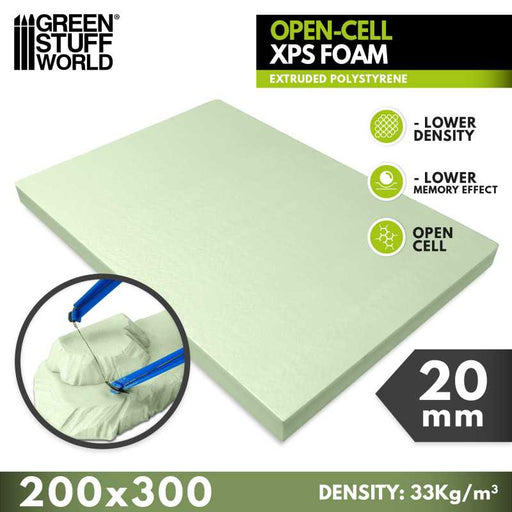 Open-Cell XPS Foam 20mm