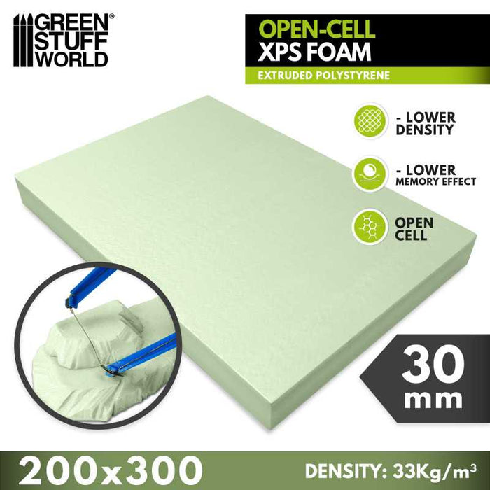 Open-Cell XPS Foam 30mm