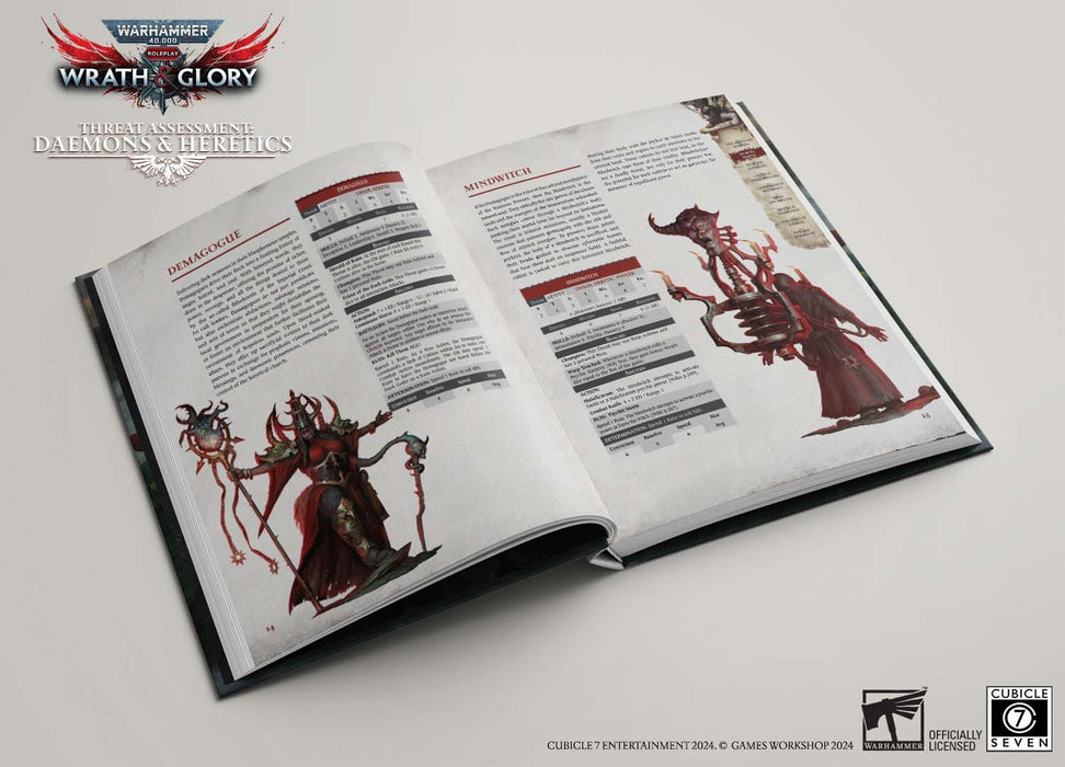 Warhammer 40,000: Wrath & Glory: Threat Assessment: Daemons & Heretics