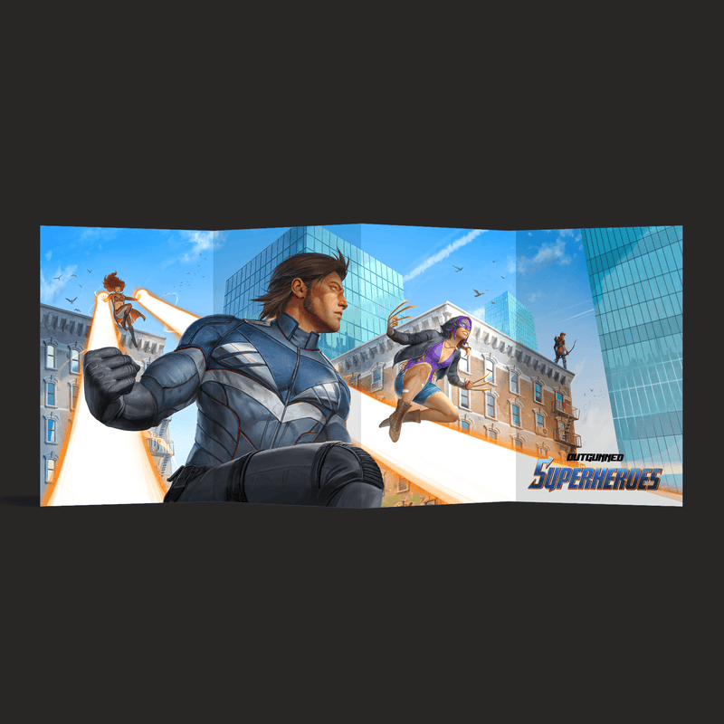 Outgunned RPG - Superheroes Super Screen