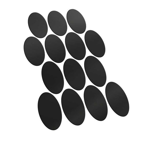 Oval Magnetic Sheet Self-Adhesive - 75x42mm