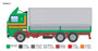 Italeri Scania 142H 6x2 Canvas (1:24)