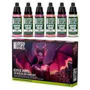 Acrylic Paint Set: Evil Pink