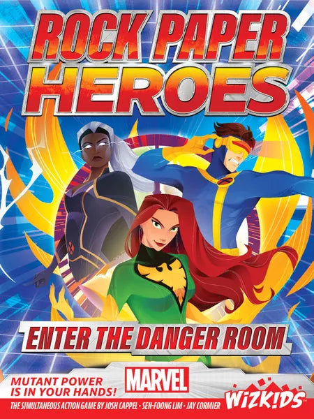 Marvel Rock Paper Heroes Enter the Danger Room