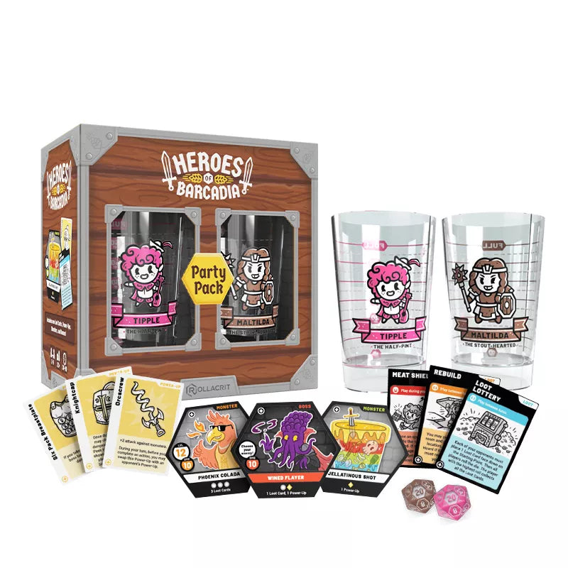 Heroes of Barcadia Party Pack Expansion