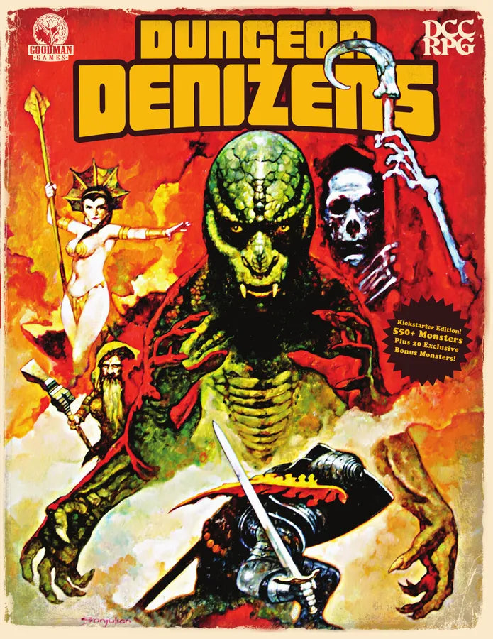 Dungeon Crawl Classics: Dungeon Denizens (Hardcover)