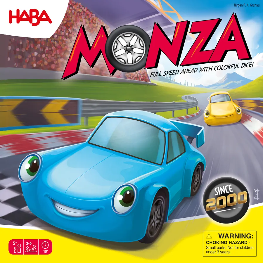Monza - Car Racing Board Game