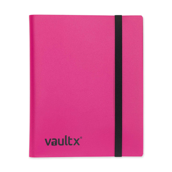 Vault X 9-Pocket Strap Binder - Pink