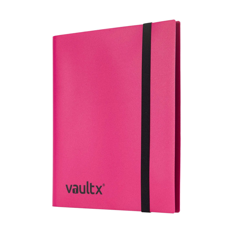 Vault X 9-Pocket Strap Binder - Pink