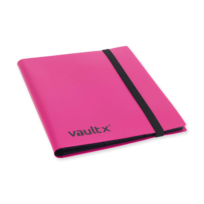 Vault X 9-Pocket Strap Binder - Pink