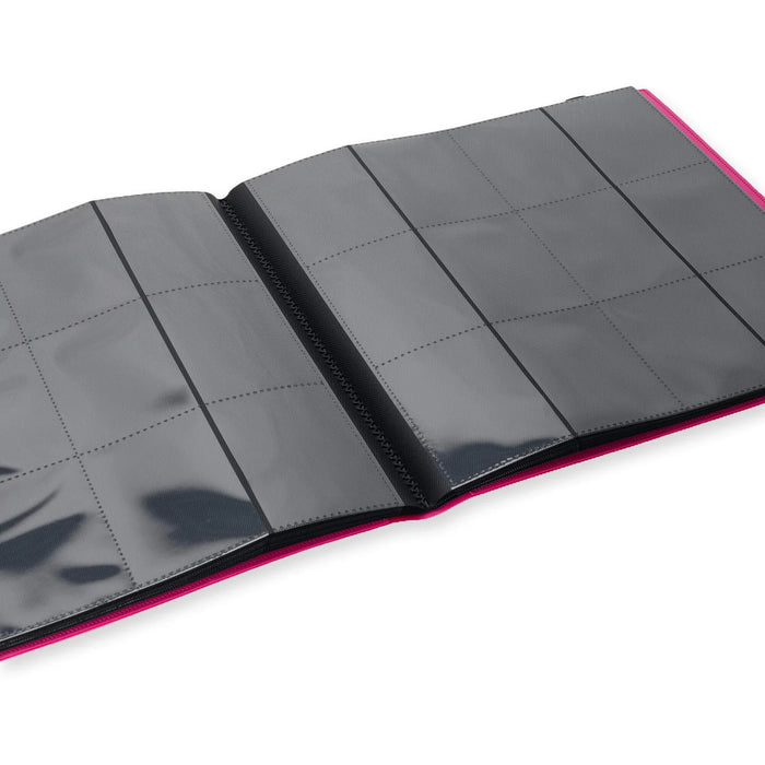 Vault X 12-Pocket Strap Binder - Pink