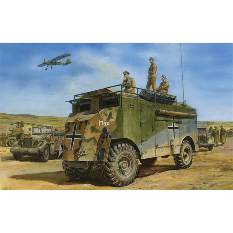 Rommel's Mammoth DAK AEC Armoured Command Car