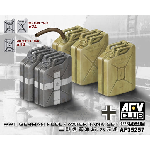 German WWII Fuel & Water Cans Set