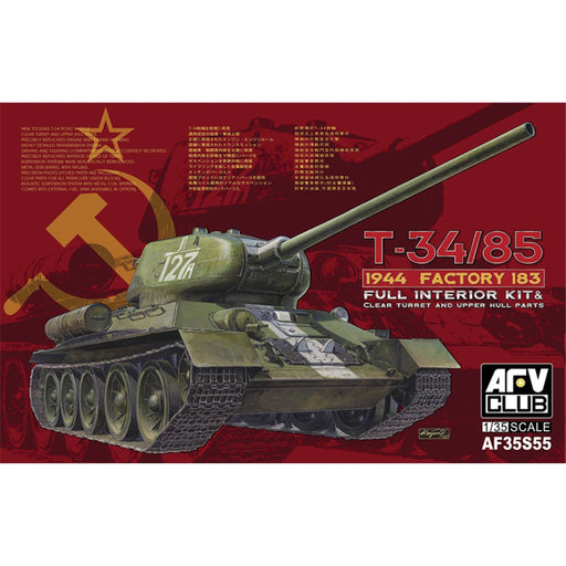 T-34/85 Mod 1944 Factory No.183 with Transparent Turret