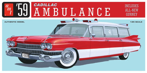 1959 Cadillac Ambulance w/ Gurney 1:25