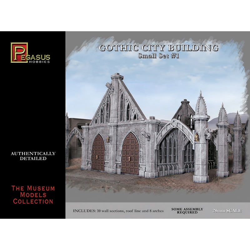 Pegasus Hobbies Gothic City Building Small Set 1