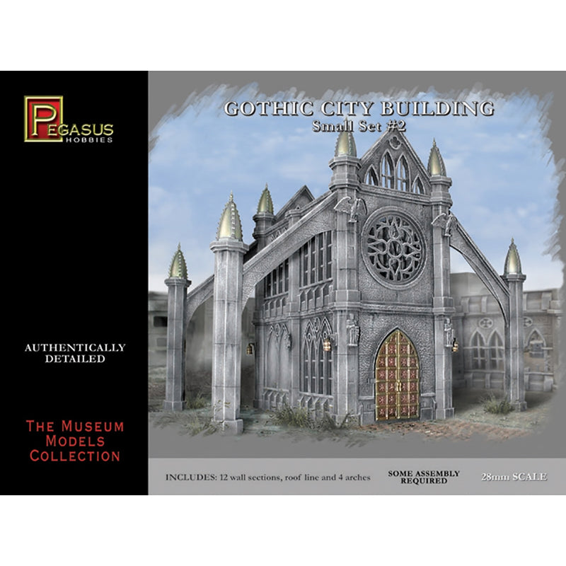 Pegasus Hobbies Gothic City Building Small Set 2