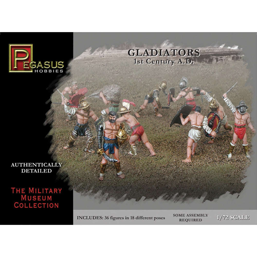 Pegasus Hobbies Gladiators Set 1:72