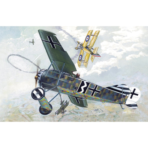 Fokker E.V/D.VIII Ger/Dutch/Polish WWI 1918 Fighter Aircraft 1:72