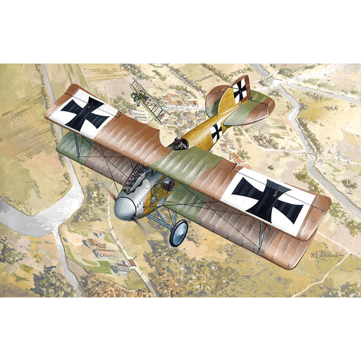 German Air Force Albatros D.II WWI Fighter Aircraft 1:72