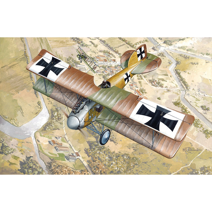 German Air Force Albatros D.II WWI Fighter Aircraft 1:72