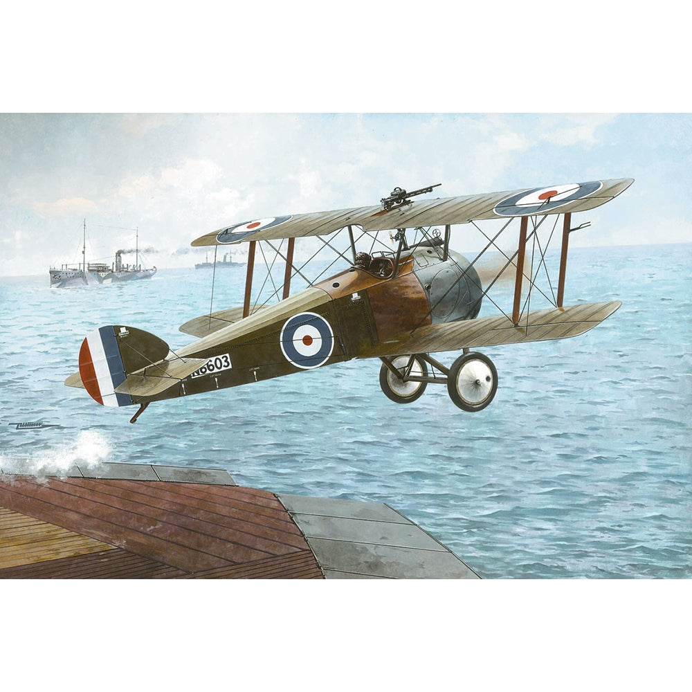 British Royal Air Force Sopwith 2F.1 Camel WWI Fighter Aircraft