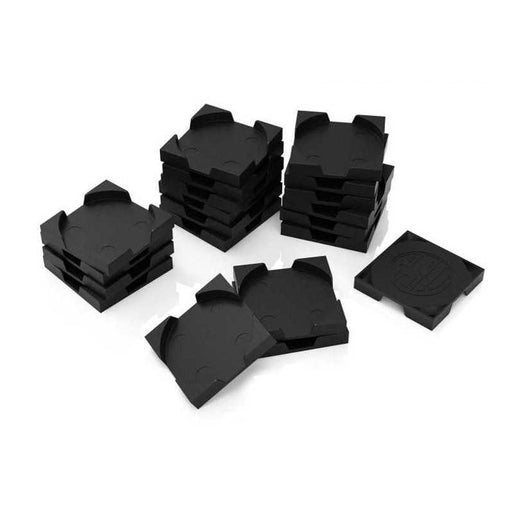 Plastic Round to Square Base Adapter 25mm
