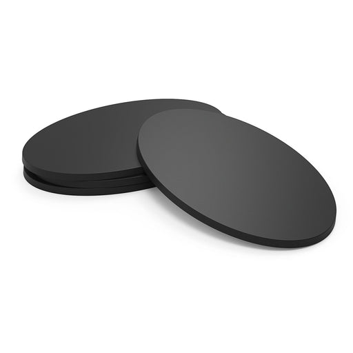 Plastic Bases - Oval 105x70mm Black