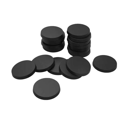 Plastic Bases - Round 25mm Black