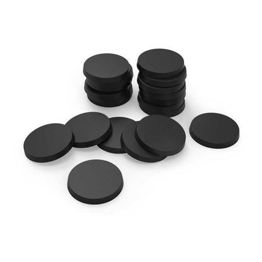 Plastic Bases - Round 32mm Black