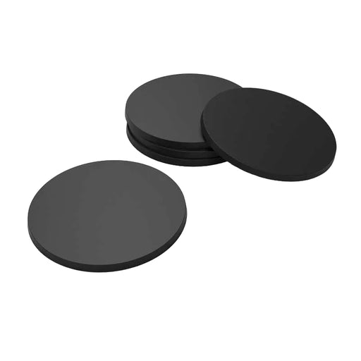 Plastic Bases - Round 60mm Black