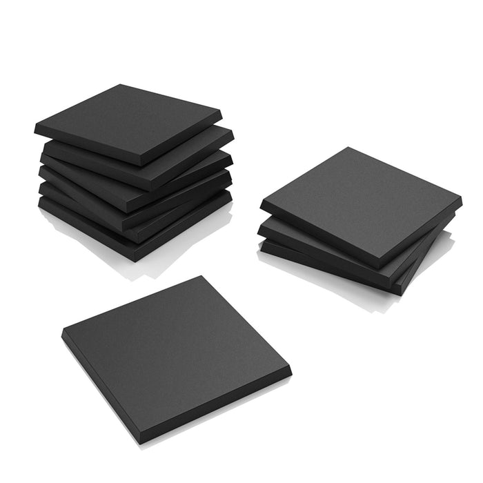 Plastic Bases - Square 40x40mm Black