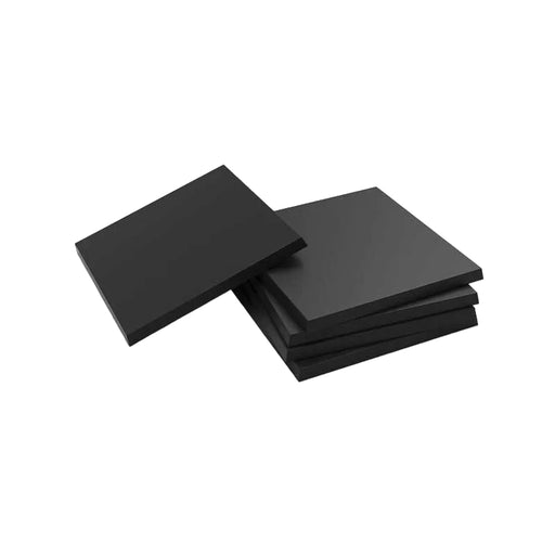 Plastic Bases - Square 50x50mm Black